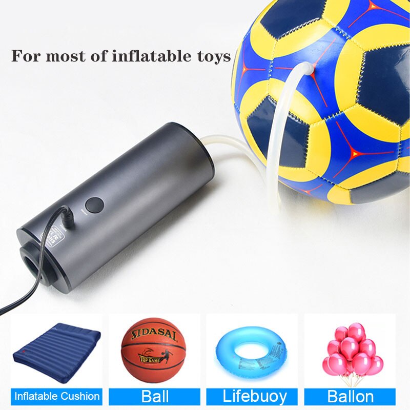 2 In 1 Portable Air Vacuum Machine Mini Inflator Air Compressor Pump for Travelling Home Vacuum Storage Bags Food Saver Packer