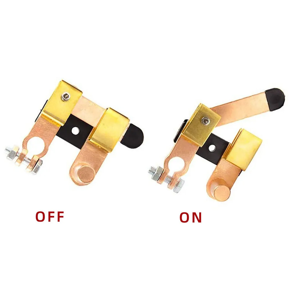 12V-24V Car Battery Terminal Clamp Switch Disconnect Cut-off Isolator Tool KitTop Post Knives Blade Power Cut Off Tools