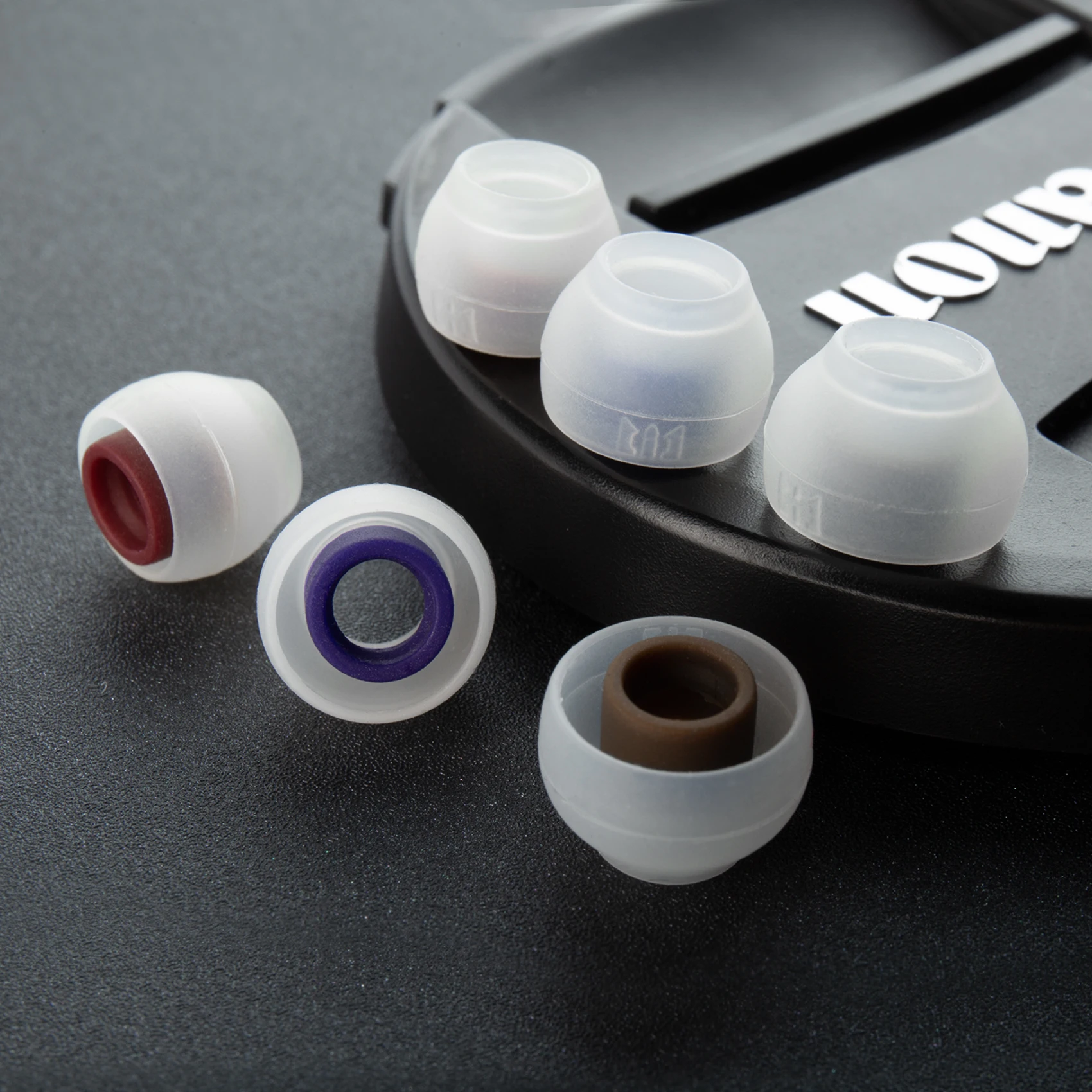 TRI Clarion Silicone Earphone Eartips 3 Pairs for S/M/L Size Headphone Accessory Wired Headset Earbuds TRI x HBB IEM kbear 07 08