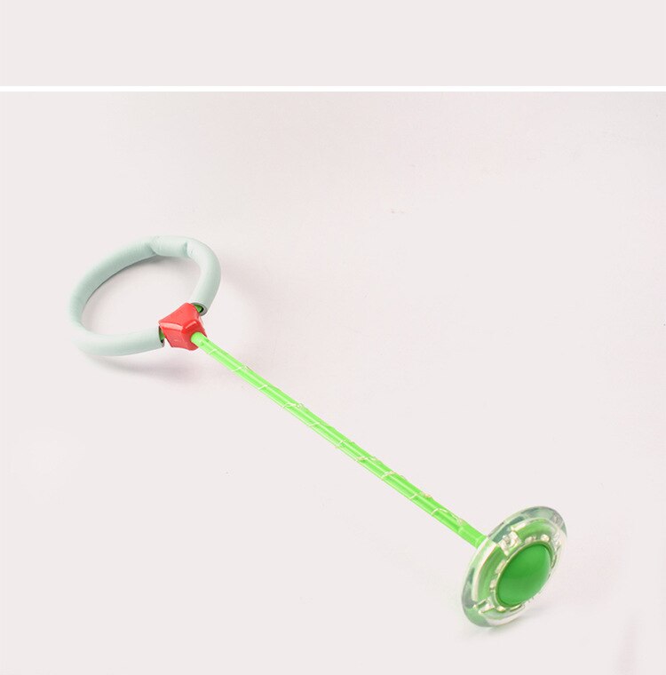 draussen Bein Ball rotierend Ring hüpfen Bälle Fuß Blinkt Überspringen Ball springen Seile Schwingen Sport Ball OutdoorToys Springen tanzen: Grün