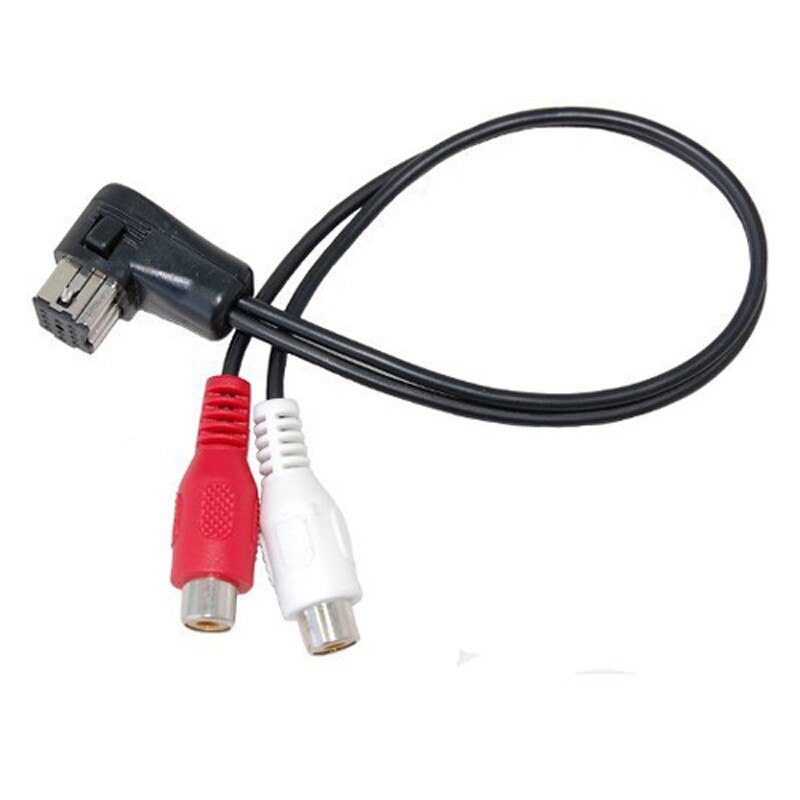 Biurlink Car Stereo Audio RCA Input Cable Adapter for Pioneer IP-Bus Port