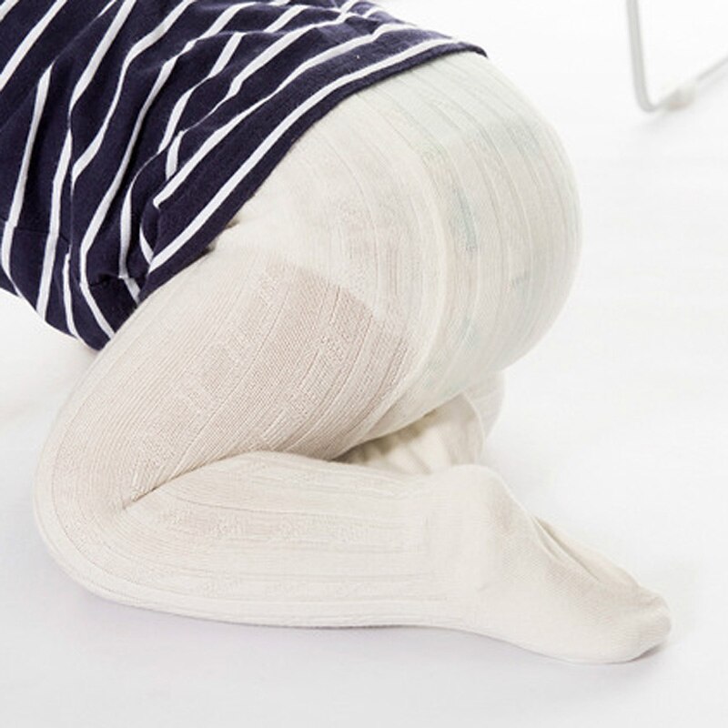 11 style Baby Girls Tights born Pantyhose for Boys Knit Baby Tights Children&#39;s Baby Stockings Solid Baby Girls cloth: White Tights / 24M