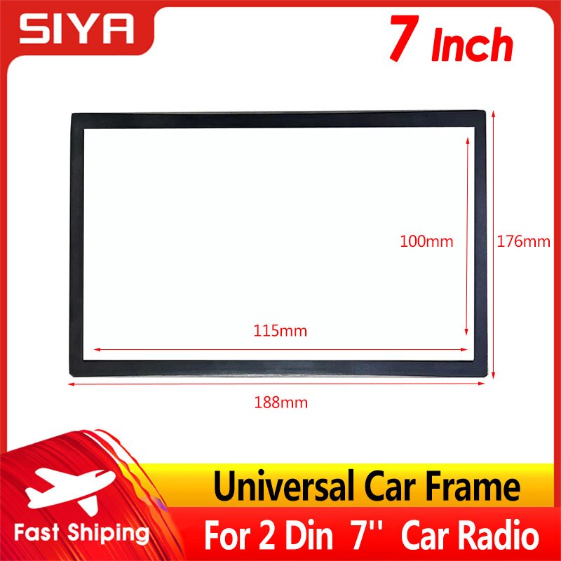 Siya 2 Din Auto Radio Frame Universele MP5 Android 7 &quot;Auto Multimedia Speler Voor Volkswagen Nissan Toyota Autoradio 2 din Auto Frame