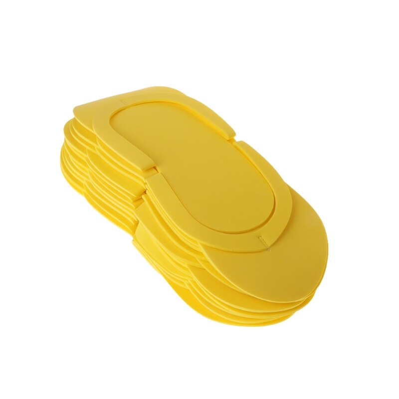 12 pares de zapatillas desechables de interior pedicura salón de hotel uso de espuma chanclas nuevas