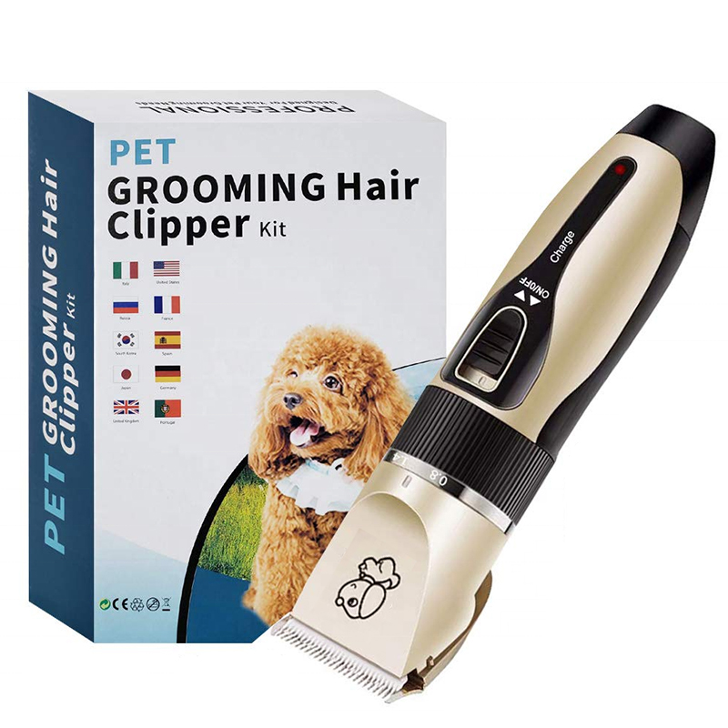Tondeuse électrique pour chat, lapin, chien, Kit de toilettage pour animaux domestiques, rasoir Rechargeable