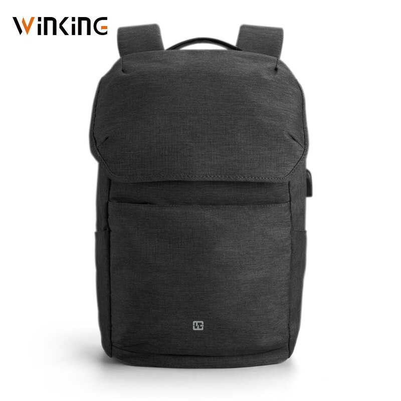 Kingsons  wk 15.6 "laptop rygsæk ekstern usb-opladning computer rygsække anti-tyveri vandtætte tasker til mænd kvinder stil: 1.1.3.3609-15-103