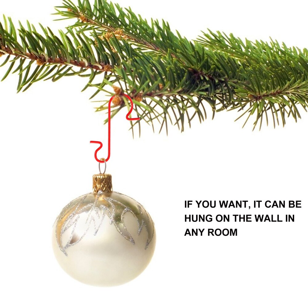 300Pcs Bloem Haken Kerst Decoratieve Haken Decoratieve Haken Decor Accessoire Voor Thuis