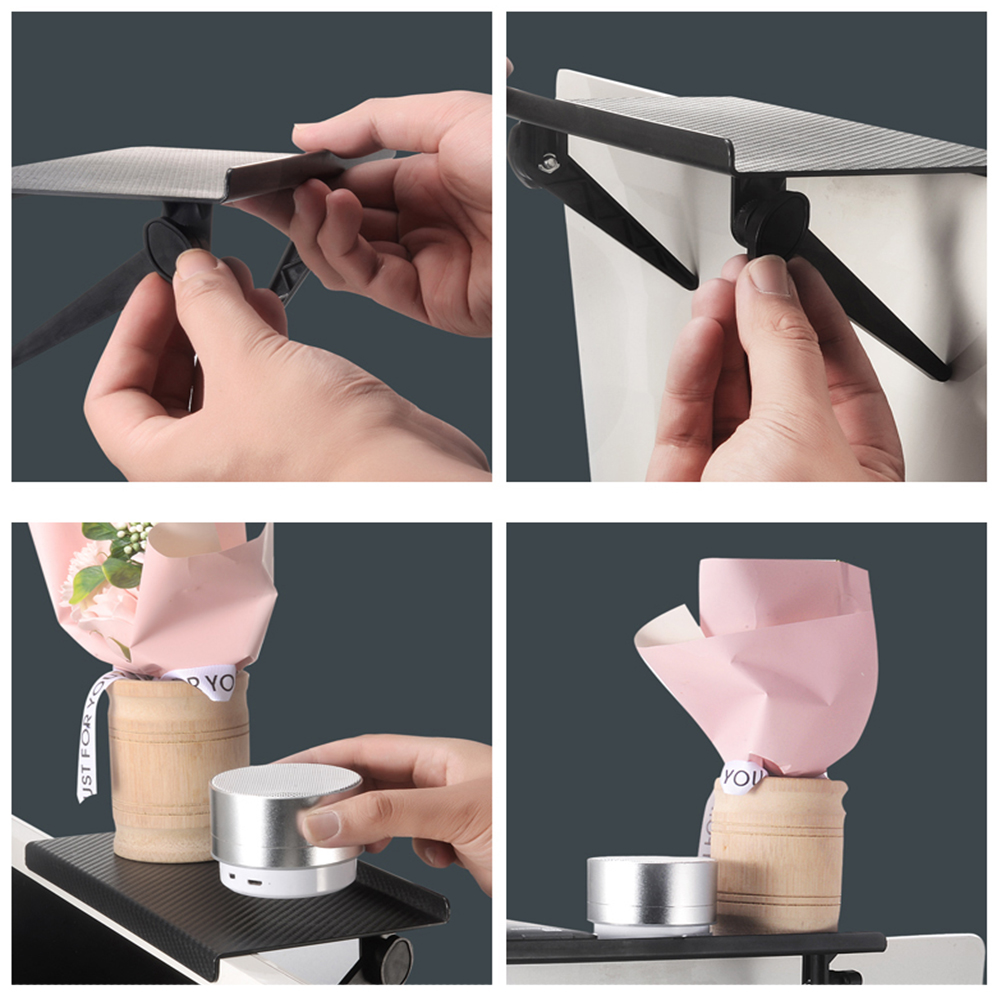 Einstellbare TV Regal Computer Monitor Schreibtisch Bildschirm oben Lagerung Gestell Medien Kasten Router Lagerung Halfter Heimat Sekretariat Organizer Fach