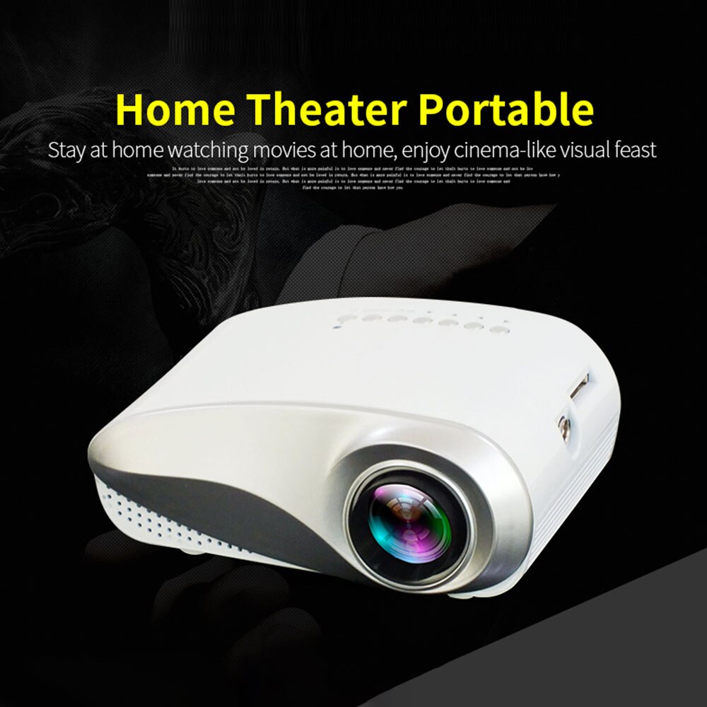 Mini Projector Full HD 1080P Projector 3D LED Projector Multimedia Home Theater USB VGA HDMI TV Home Theatre System