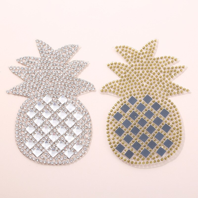 Water Boor Smeltlijm Mesh Kleding Patch Tassen Accessoires Boor Subsidie Boor Ananas