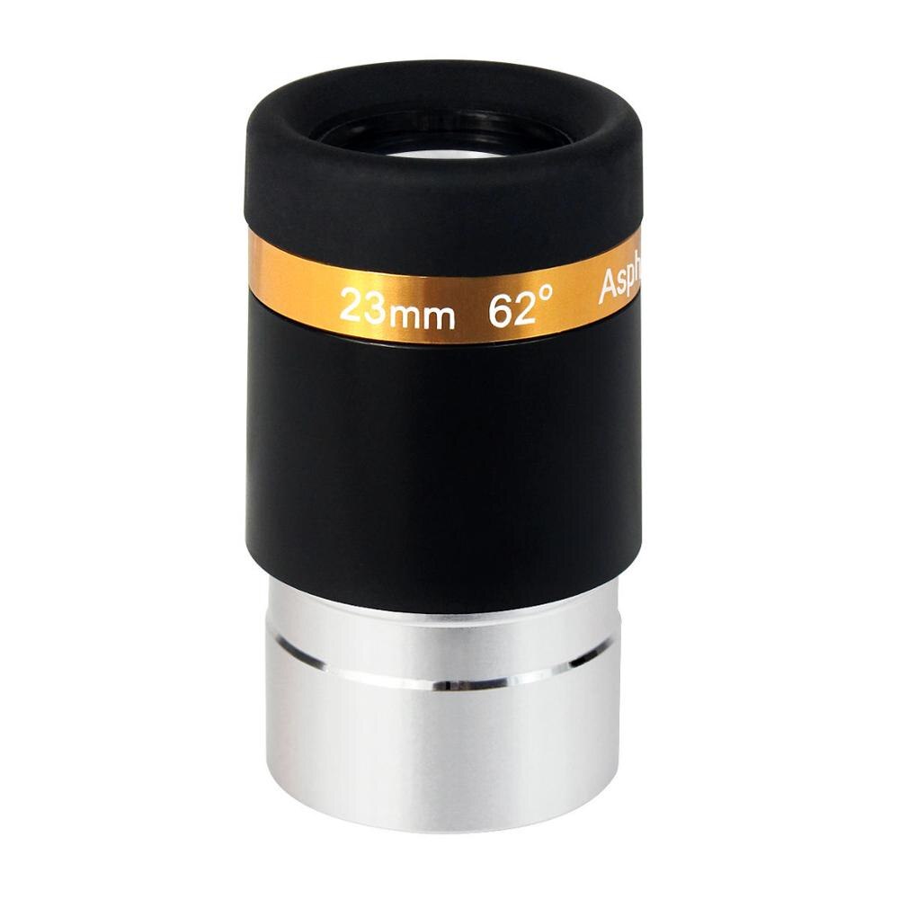 Celestron Telescope 1.25" Aspheric Eyepiece 62 degree 4/10/23mm for 1.25inch 31.7mm Telescope: 23mm