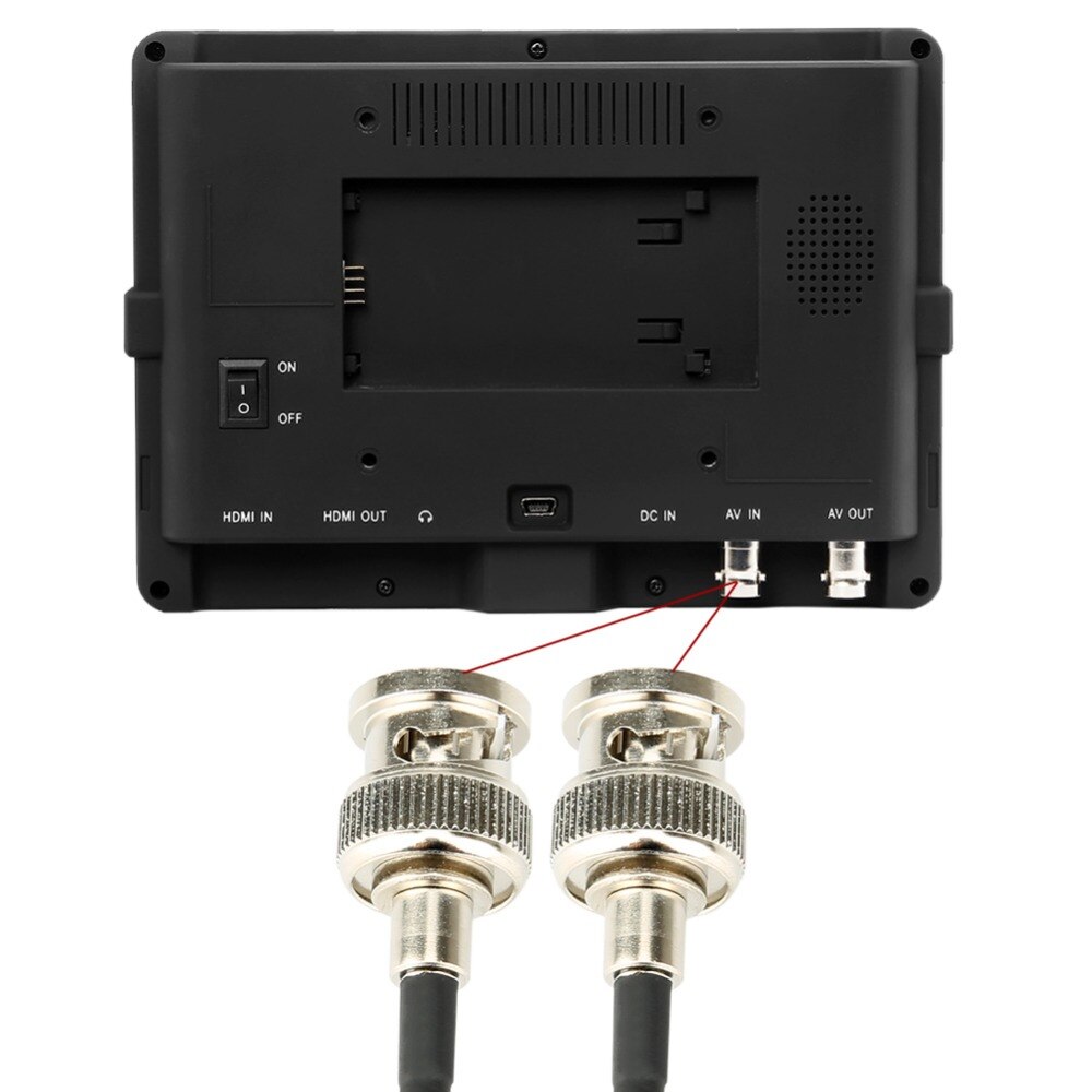 NICEYRIG 4k câble vidéo pour Blackmagic câble vidéo caméra haute vitesse SDI en vidéo câble HD pour Black Magic 4K Assist (1 mètre)