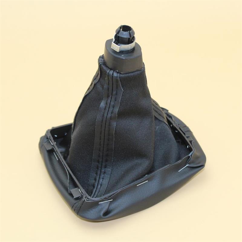5 / 6 velocidad perilla de caja de cambios de cuero de arranque para Skoda Octavia 2 A5 A6 2004, 2005, 2006, 2007, , , , , ,