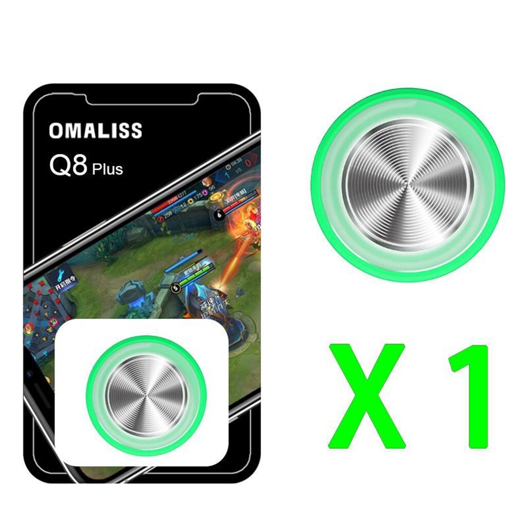 Round Game Joystick Touch Screen Thumb Controller Button for Smart Phone