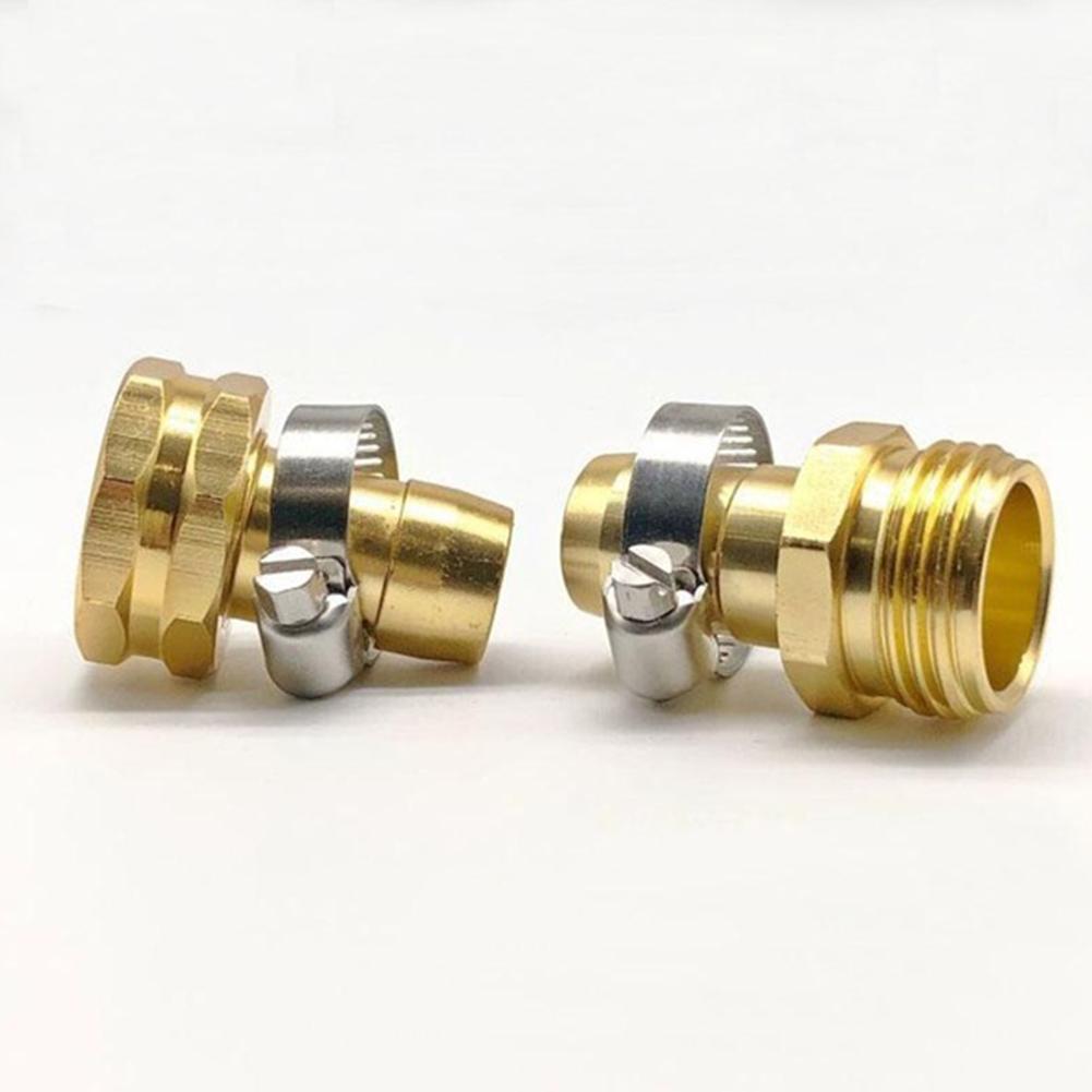 Garden Hose Repair Mender Kit Hose Connector 3/4 Male System Irrigation Set Connector Garden Watering Female O6H0