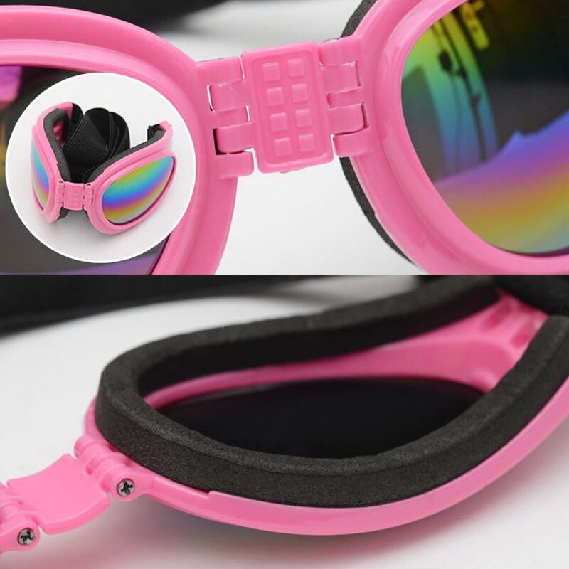 Gafas de sol de para perros de compañía, lentes de sol impermeables para perros pequeños, medianos y grandes, protección UV, accesorios para mascotas, 6 colores