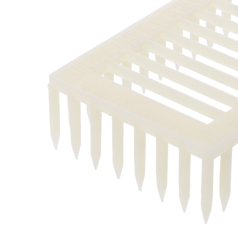 Caja de abeja tipo aguja carcasa indicadora de reina de plástico Clip receptor de abejas equipo de herramientas de abeja Apicultura
