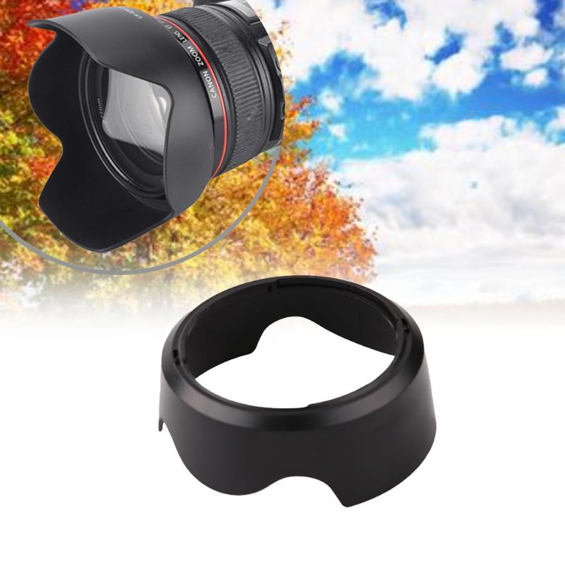 55 Mm EW-63C Camera Zonnekap Bajonetvatting Bloemvorm Camera Lens Hood Voor Canon EF-S 18-55 Stm en EF-S 55-250 Stm