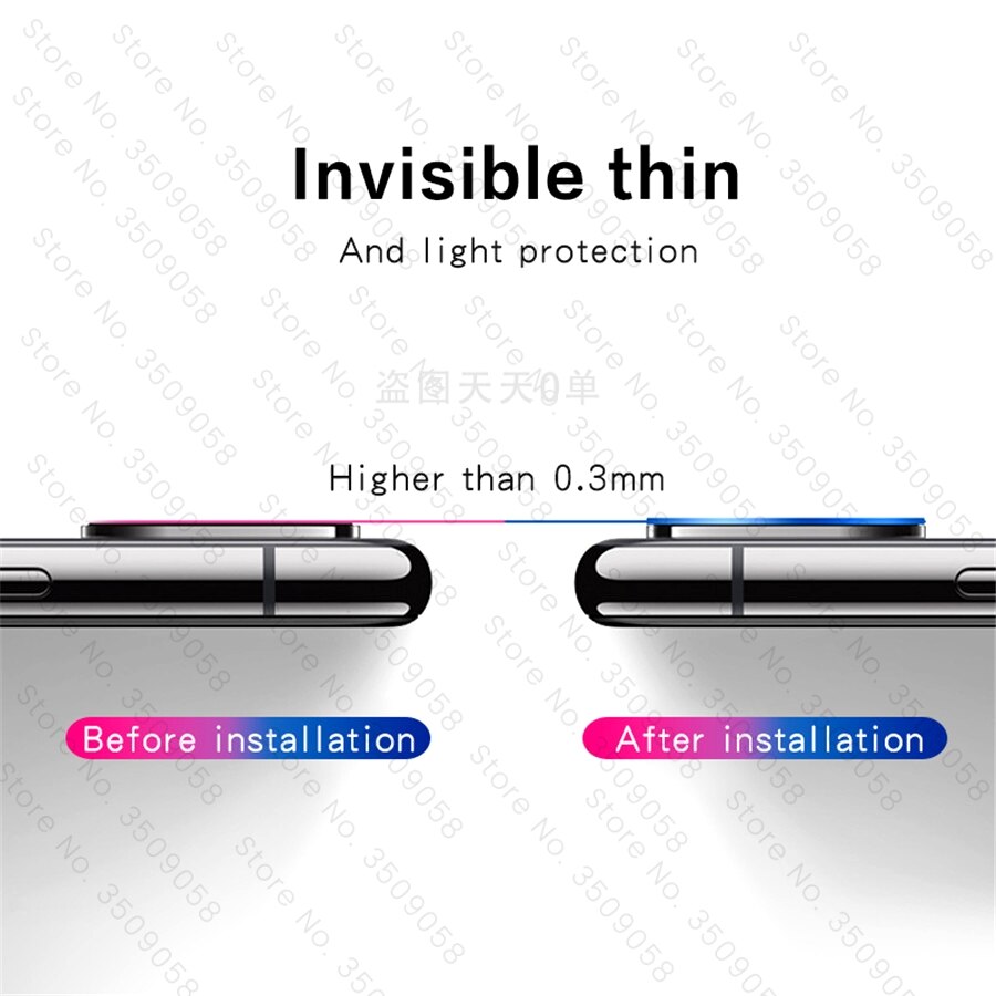 Чехол хонор 9a 9c 9 s di vetro 2-in-1 macchina fotografica di vetro di protezione per huawei honor 9a 9c 9 s honer 9 un c s honar a9 c9 s9 caso della copertura della pellicola