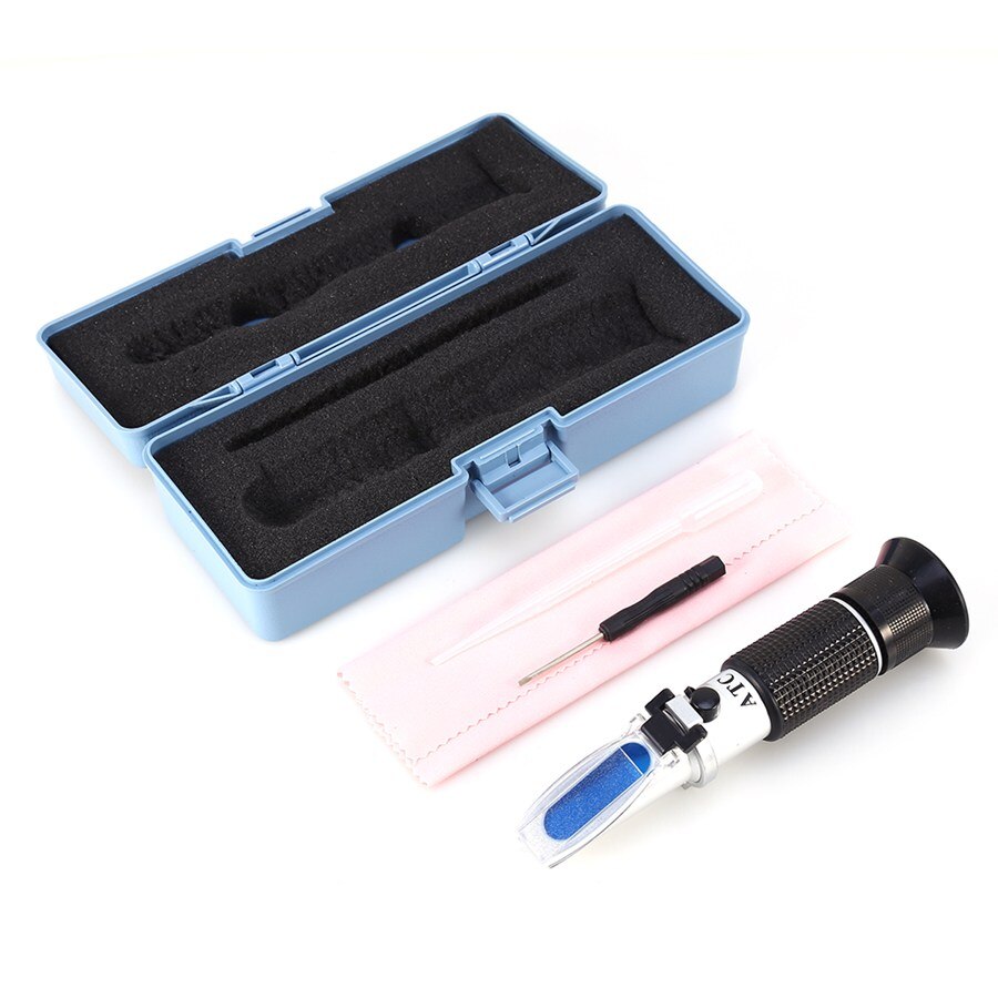 RHA-503ATC Glycol Refractometer Antifreeze Battery Acid Engine Coolant Tester Tool Antifreeze Fluids Refractometer Best Offer