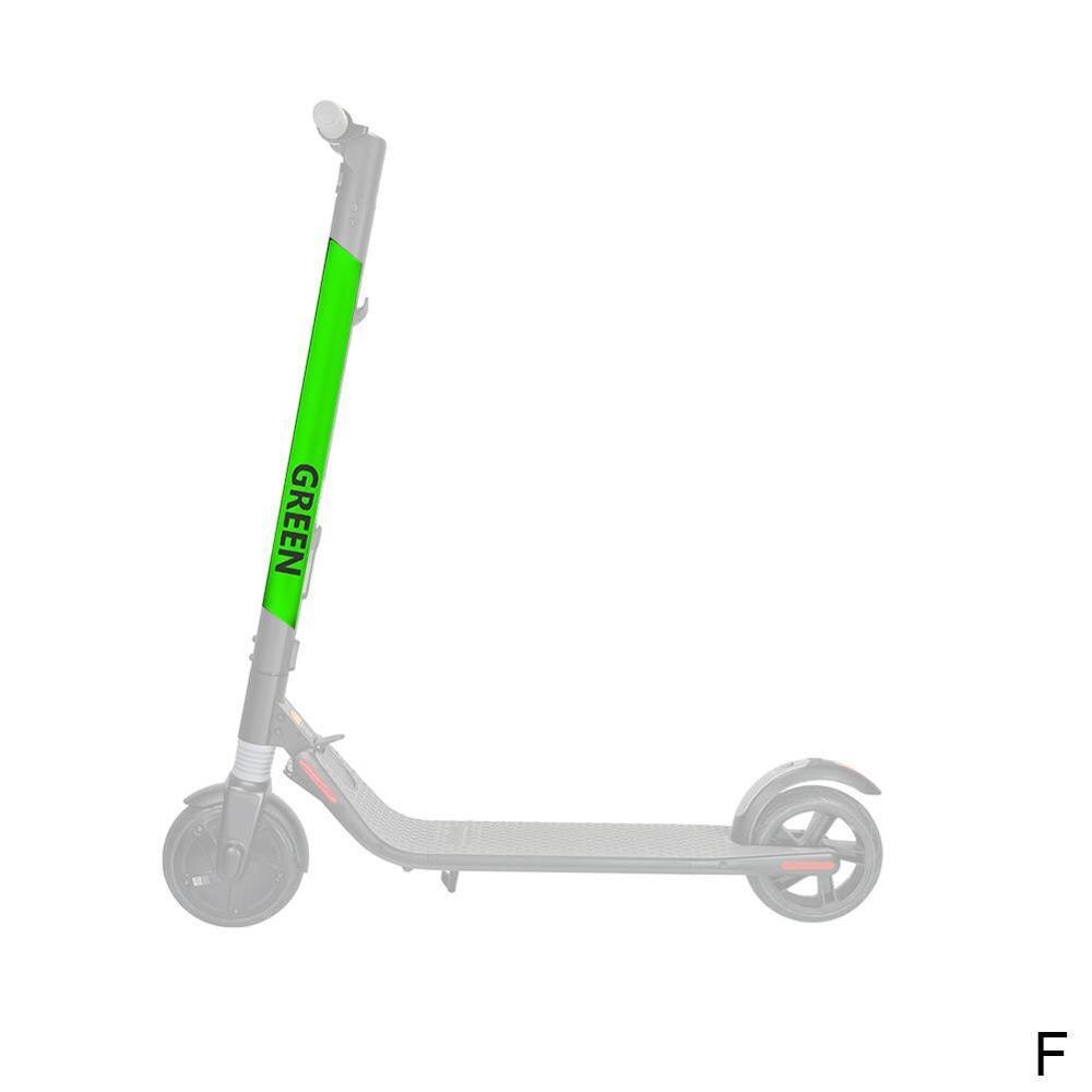 For Ninebot For Xiaomi Mijia M365 Scooter Accessories Reflective Styling Stickers Electric Scooter Accessories: F Green