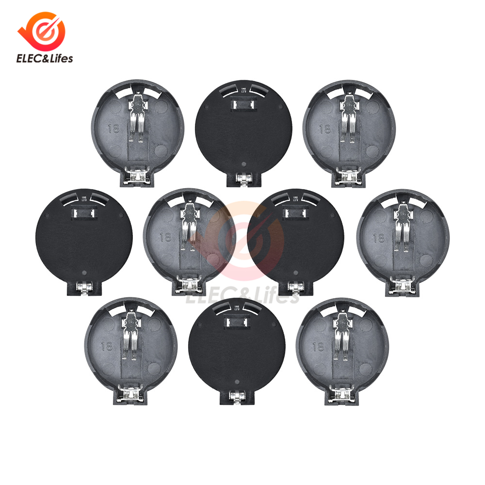 10Pcs 3V CR2025 CR2032 ø20mm Taste Münze Zelle Bat... Vicedeal