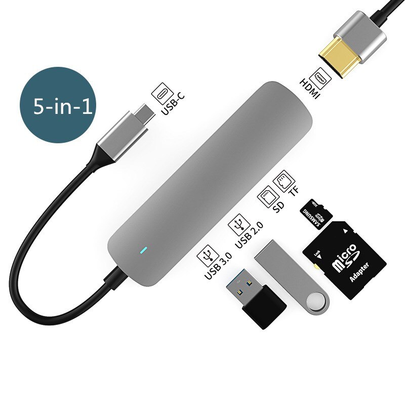 Type-c Notebook Docking Station Usb Hub Expansion ... – Grandado