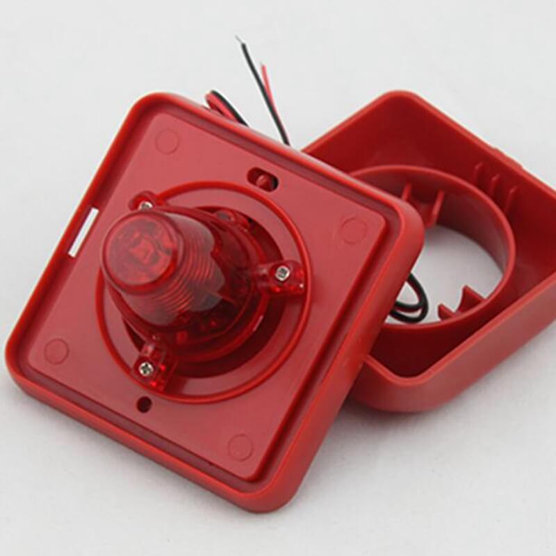 ABS Security Alarm DC24V Strobe For Siren Alarm Horn Strobe With 88dB High Volume