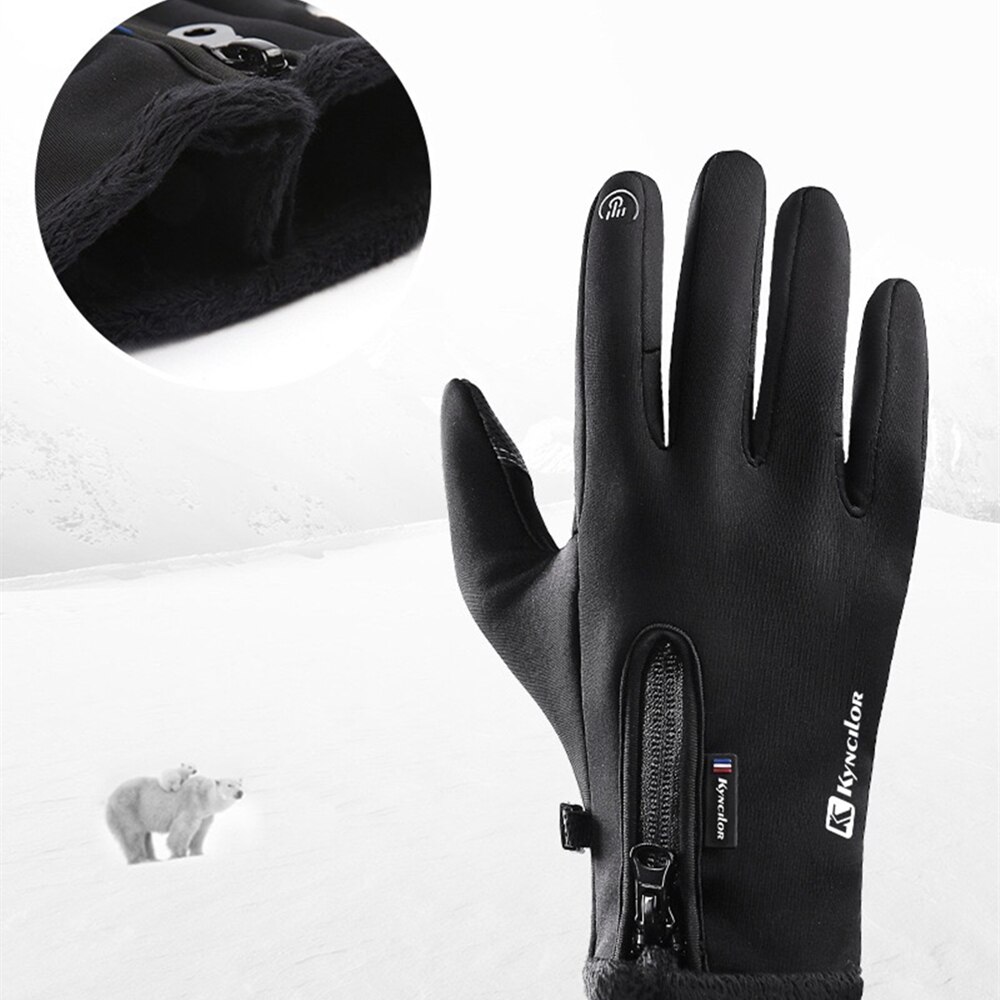 Ski Handschoenen 4 Kleuren Snowboard Handschoenen Winter Motorrijden Waterdicht Sneeuw Windstopper Camping Leisure Wanten