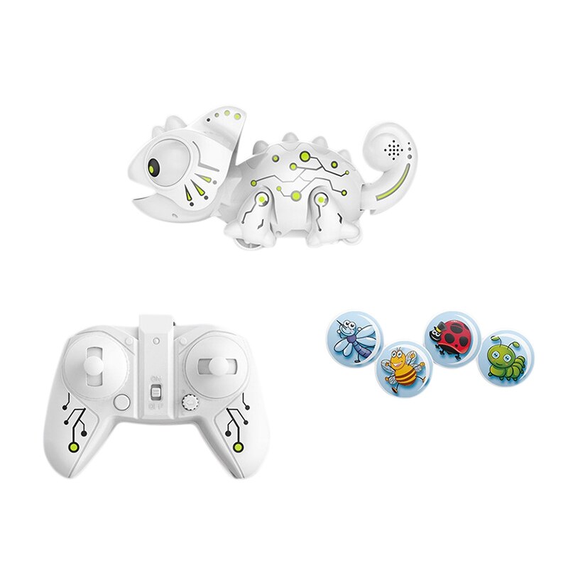Animaux de compagnie électroniques jouets Rc Robot caméléon intelligent animaux robotisés peuvent manger des choses fonction mignon ligent jouets pour enfants enfants