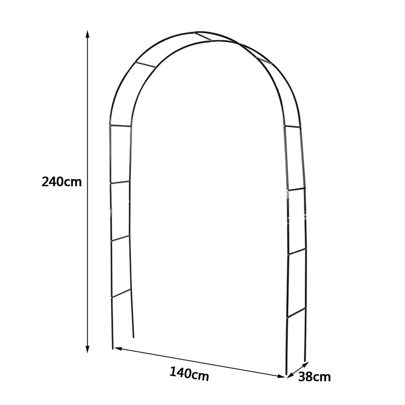 Iron Wedding Arch Decorative Garden Backdrop Pergola Stand Flower Frame for Marriage birthday wedding Party Decoration DIY Arch