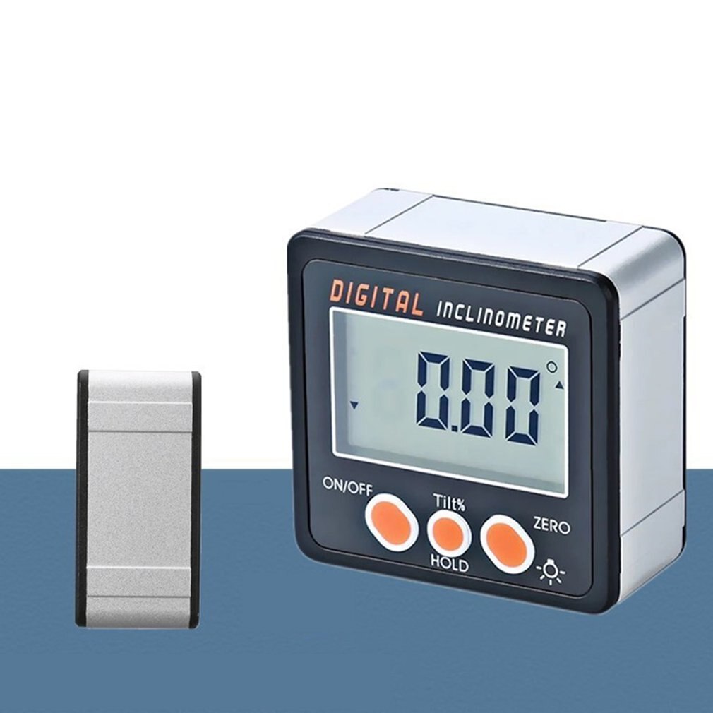 Magnetische Digitale Inclinometer Level Box Gauge Hoek Meter Finder Gradenboog Base Meetinstrumenten