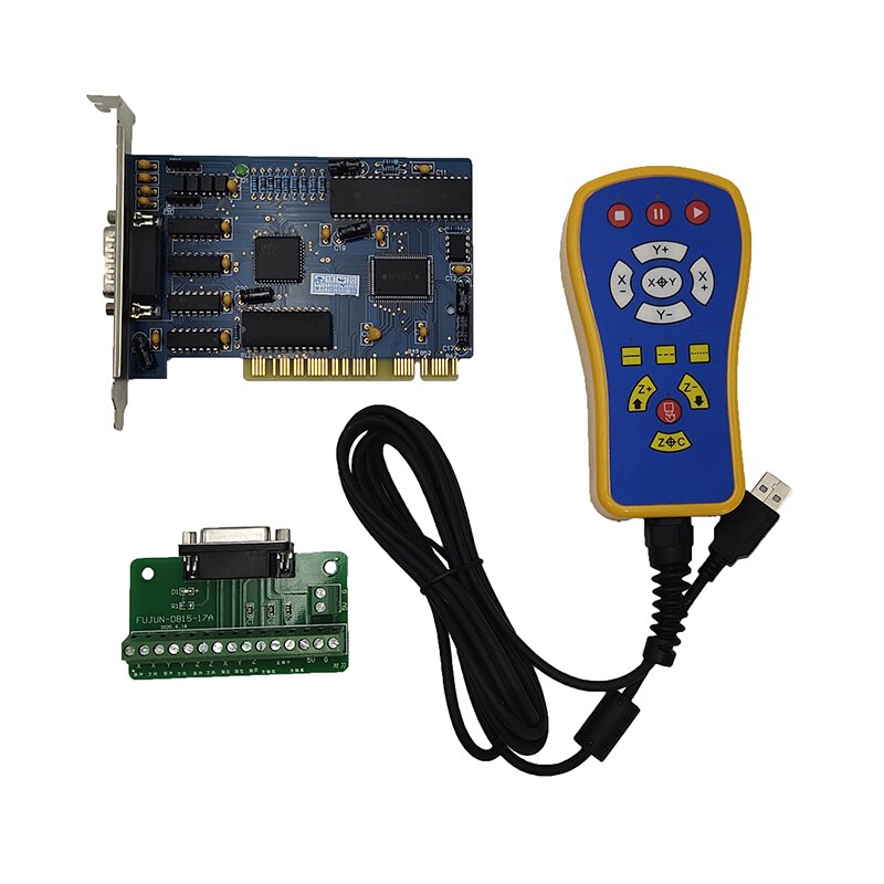 ! 3 Axis NC Studio PCI Motion Ncstudio Control Card+USB Handwheel kit for CNC Router Engraving Milling Machine