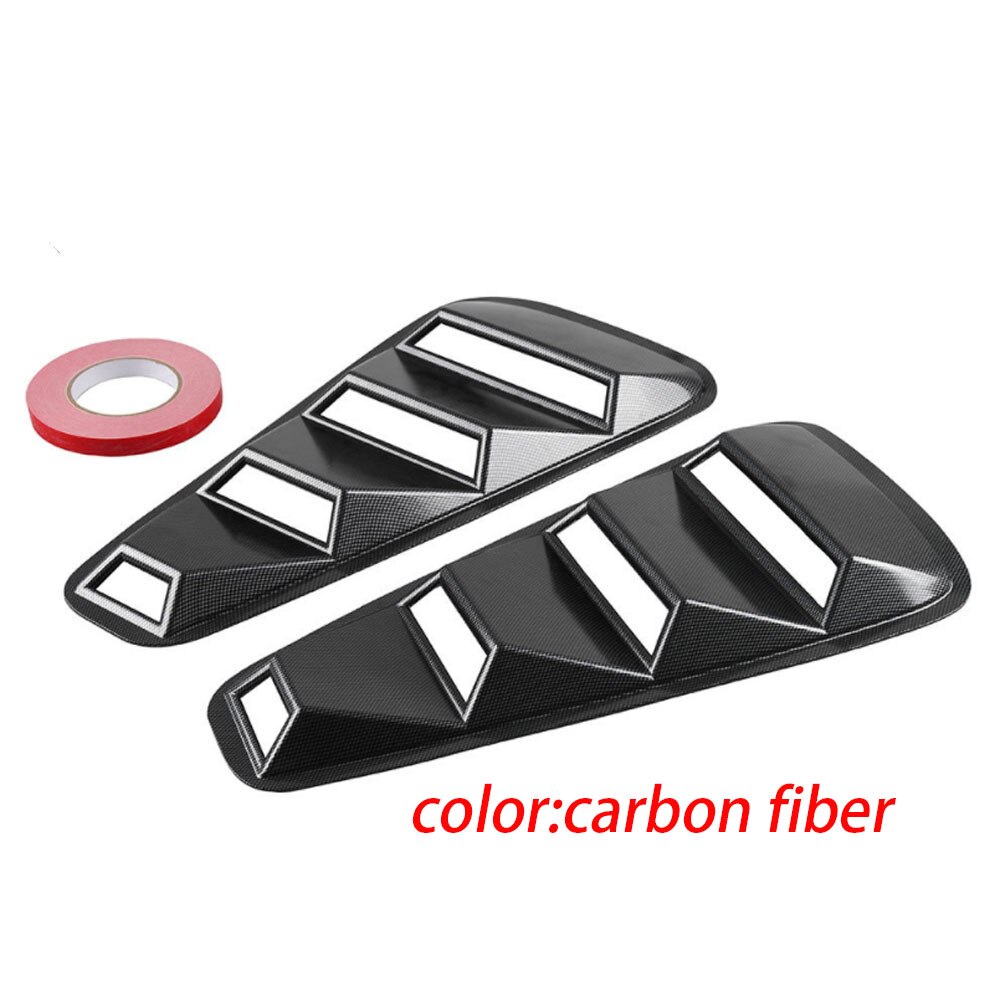 Sticker Louver Car Styling JDM Car Sticker 1/4 Quarter Side Windo... – Vicedeal