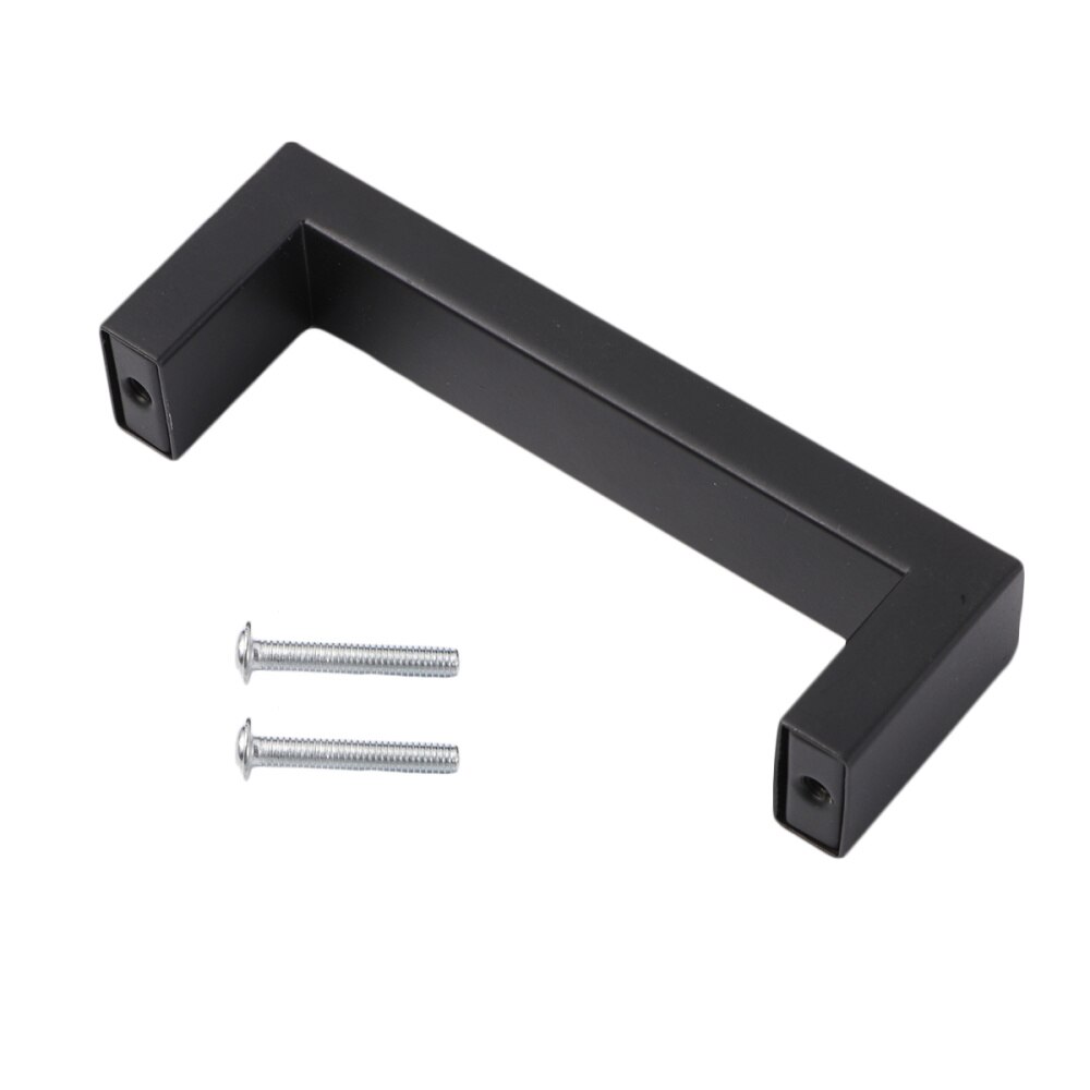 5pcs Stainless Steel Furniture Cabinet Handles Drawer Pulls Cupboard Door Knobs for Kitchen Home (96mm)