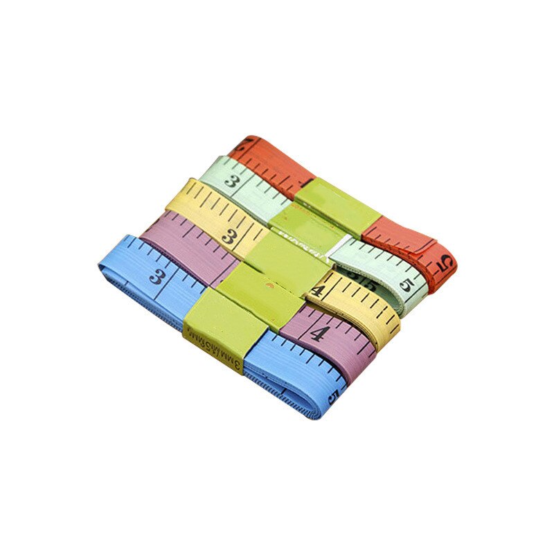 Soft Flat Body Measuring Ruler for Bust Waist Circumference Gauge 150cm/60" Centimeter Sewing Tailor Tape Height measurement