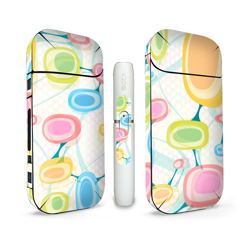 Concise Style 3M Printing Stickers For IQOS IQOS 2.4 Plus PVC Material Antiscratch Decorative IQOS: 117