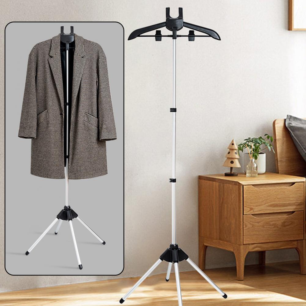 Stomen Kleerhanger In Hoogte Verstelbaar Opvouwbaar Staande Handheld Kledingstuk Stoomboot Rek Kleding Stoomstrijken Houder Stand