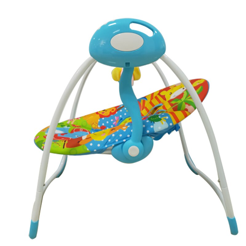 Multi-Functional Baby Electric Shake Chair Newborn Cradle Foldable Comfort Chair Lounger Music Soft Rocking Chair Baby Swing