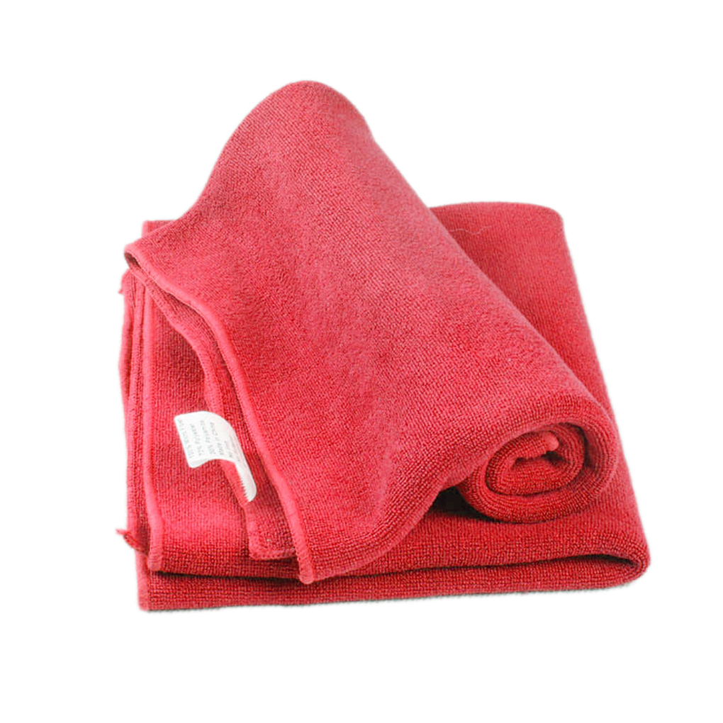 22*22cm microfibre visage cheveux propre voiture polissage sans stries serviette chiffon