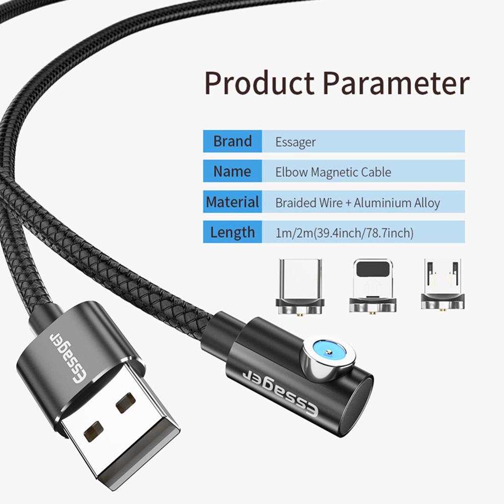 Magnetische USB Kabel Schnelle Lade USB Typ C Kabel Magnet Ladegerät Daten Ladung Micro USB Kabel Handy Kabel USB schnur