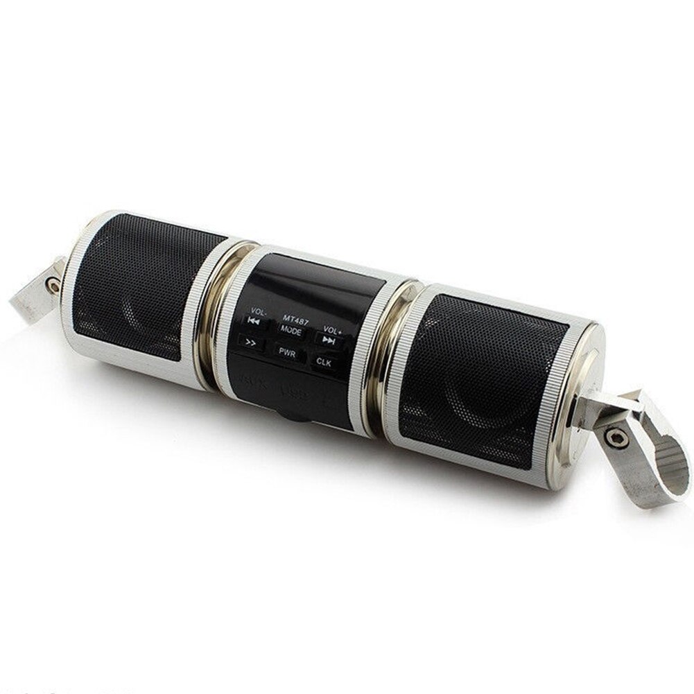 Wasserdichtes motorrad-lautsprecher-audioradio mit bluetooth  mp3b moto-stereosystem: Default Title