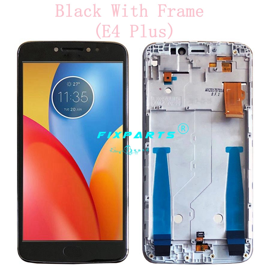 Voor Motorola Moto E4 Lcd Touch Screen Digitizer Vergadering XT1762 XT1772 Voor Moto E4 Plus Lcd-scherm Vervangende Onderdelen