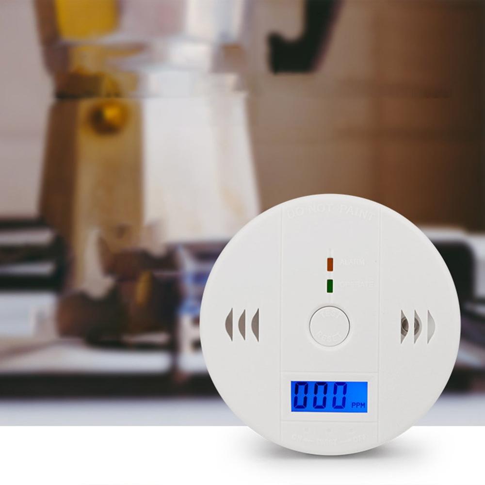 Carbon Monoxide Alarm CO Sensor Poisoning Warning Alarm Detector Built-in 85dB siren sound Indoor Honeycomb Coal Detector Leak