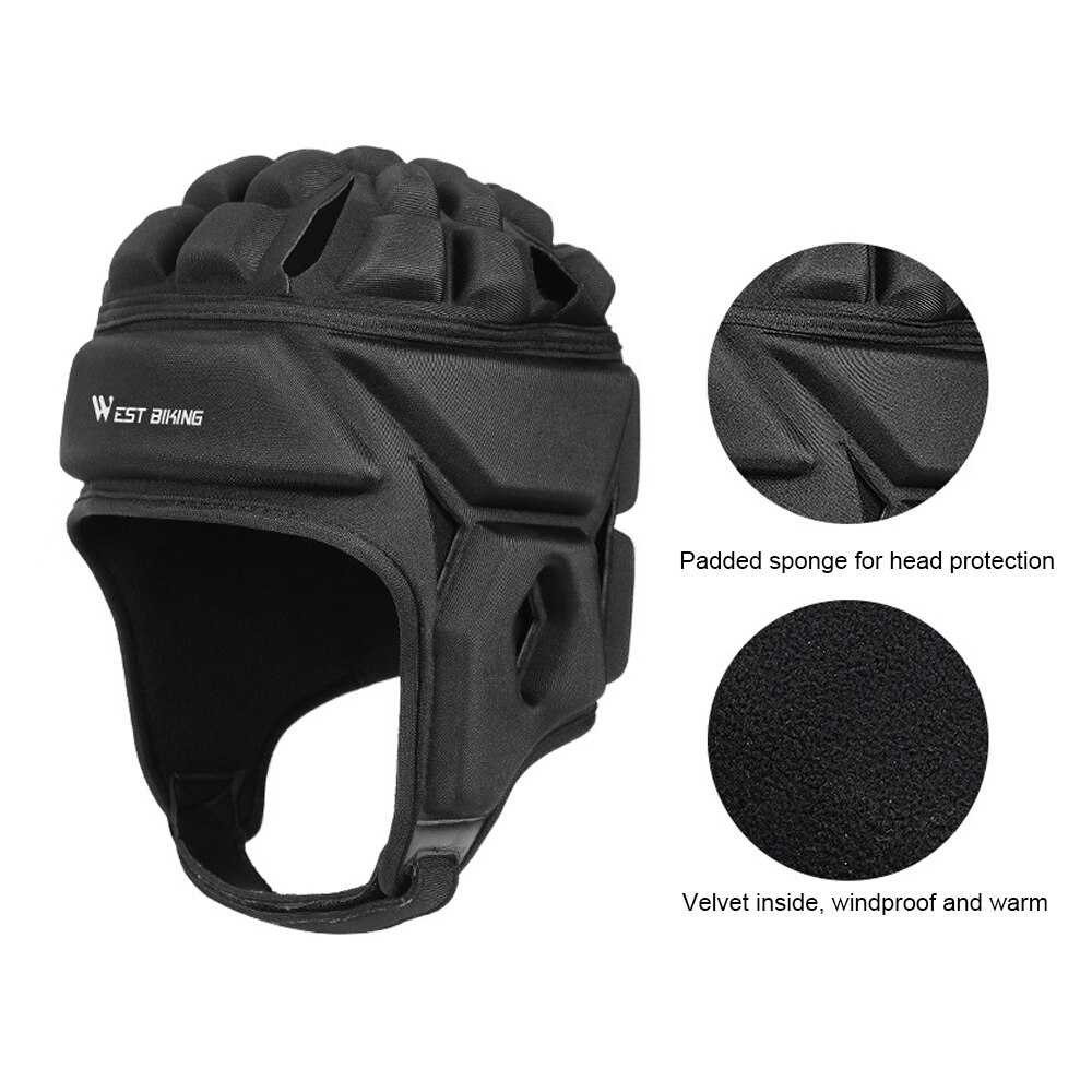 Inverno guanti Da Portiere di Calcio Casco Pattinaggio A Rotelle Snowboard Cappello Ciclismo Caschetto Sci Snowboard Casco Teste Protezione Del Cappello