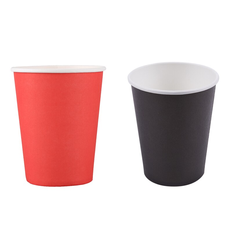 40Pcs Paper Cups (9Oz) - Plain Solid Colours Birth... – Vicedeal
