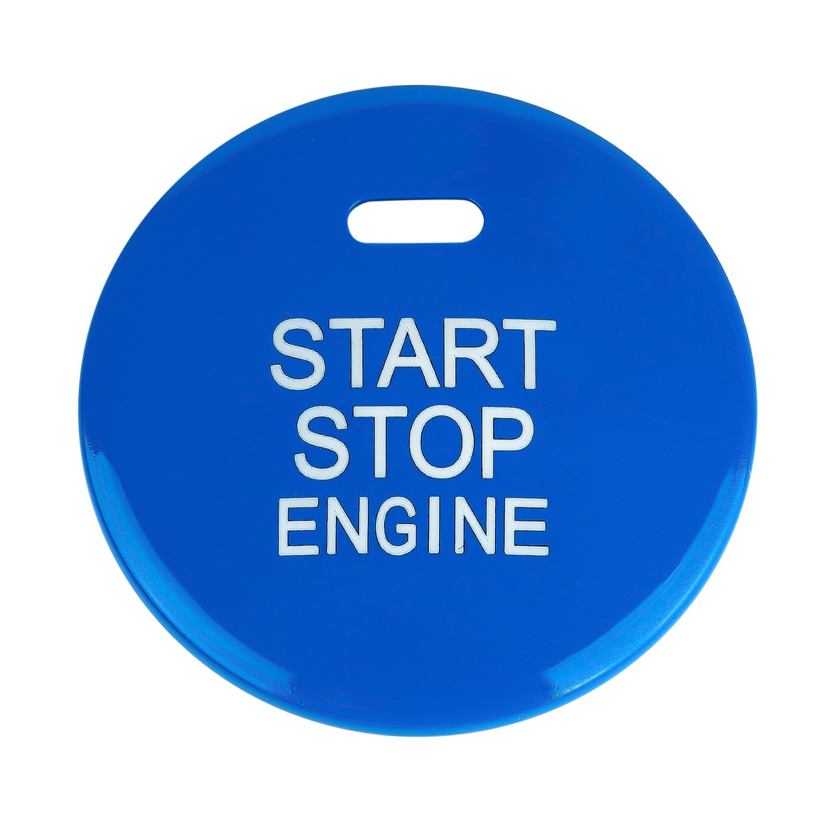 For Mazda 3 6 CX-3 CX-4 CX-5 CX4 CX5 START Engine Button Replace Cover STOP Key Accessories Switch Decoration: Blue-Replace / mazda CX-5 2013-2019