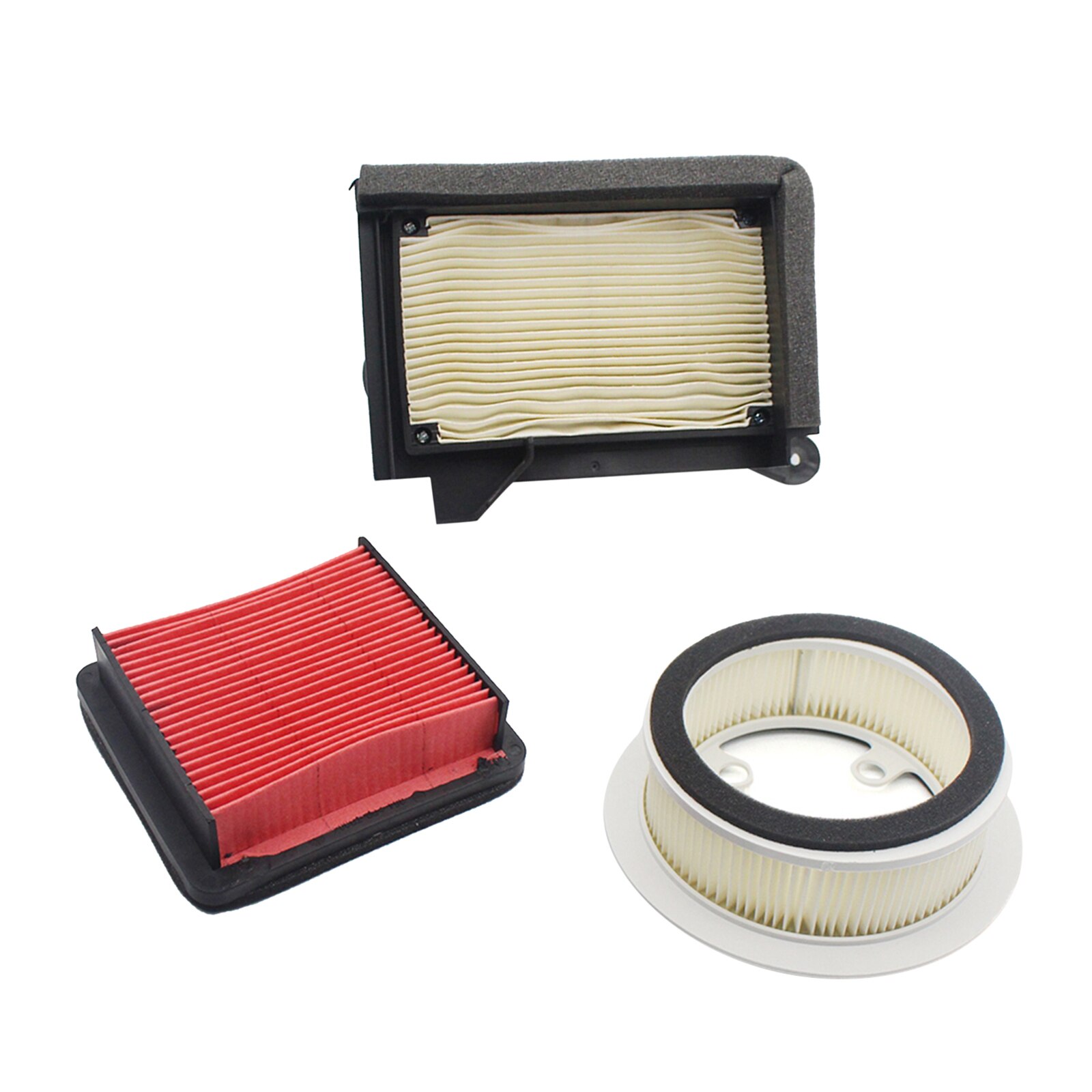 Filtro de aire de alto rendimiento para motocicleta, compatible con Yamaha XP 530 TMAX 530 SX DX , 3 unidades