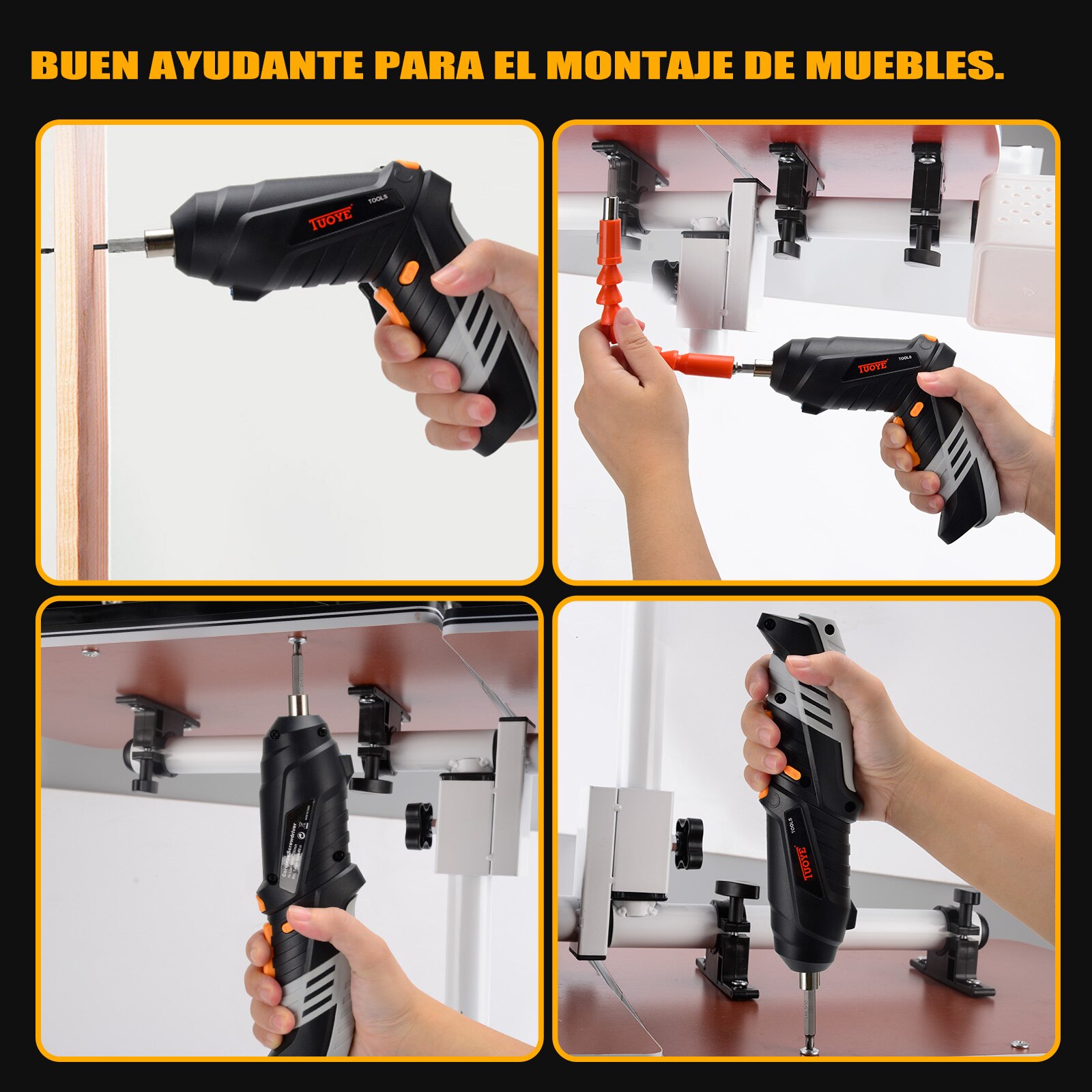 Cordless Screwdriver 3.6V Electric Screwdriver Rechargeable Screw Driver Battery Screwdriver Cordless Drill Power Tool Portable