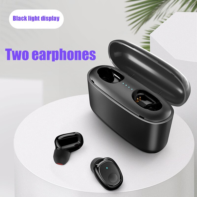 G5S Tws Mini Bluetooth Oortelefoon Business Oortjes Waterdichte IPX7 Sport Oordopjes Voor Xiaomi Huawei Iphone Draadloze Oortelefoon: G5S double Black